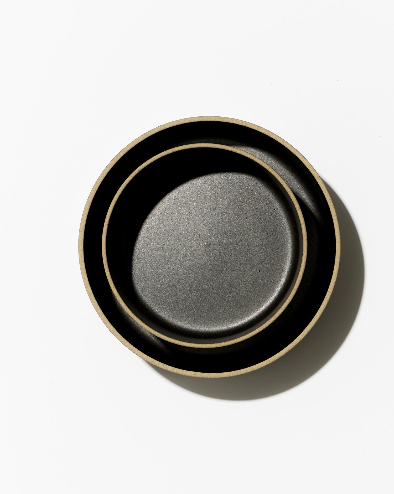 Hasami Sheer Deep Bowls – Black Glaze