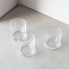 Load image into Gallery viewer, Hasami 350ml Glass Tumbler Set of 3 - Clear