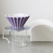 Load image into Gallery viewer, Origami Ceramic Dripper S – Purple
