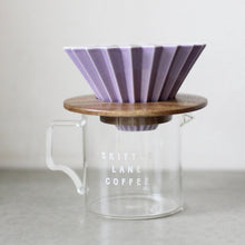 Load image into Gallery viewer, Origami Ceramic Dripper S – Purple
