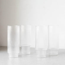 Load image into Gallery viewer, FERM Living Ripple Long Drink Glasses – Clear
