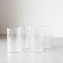 Load image into Gallery viewer, Ferm Living Ripple Verrines – Set of 4 in Clear
