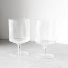 Load image into Gallery viewer, Ferm Living Ripple Wine Glasses – Set of 2
