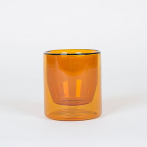Double-Wall 6oz Glasses Set of 2 - Amber