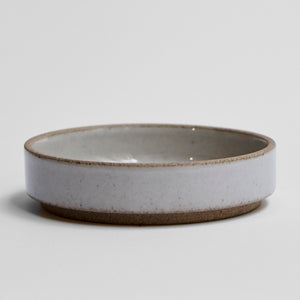 Hasami Stackable Plate Gloss Grey Glaze