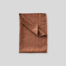 Load image into Gallery viewer, InBed Linen Teatowel Toffee
